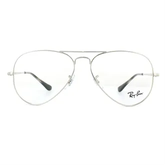 Ray-Ban bril 6489 Aviator 2501 Silver 55mm