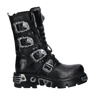 New Rock Mujer, Zapatos, Negro, Talla: 36 EU