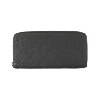 Louis Vuitton Taurillon Black Leather Long Wallet (Bi-Fold) (Pre-Owned)