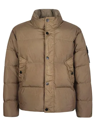 Stone Island RDS High Collar Matte Down Jacket