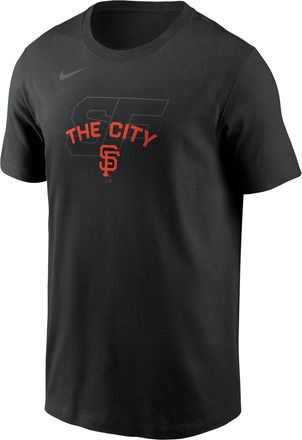 Nike San Francisco Giants Fashion Nike Mens MLB T-Shirt in Black | N19900AGIA-19Z