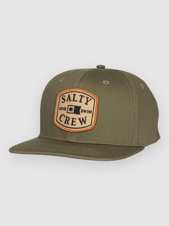 Salty Crew Capitals Snapback Cap gr&uuml;n