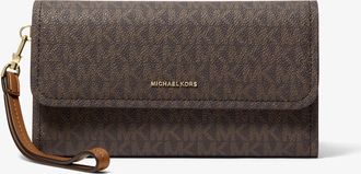Michael Kors Jet Set Medium Signature Logo Smartphone Wristlet