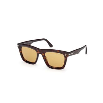 Tom Ford Sunglasses, unisex, Brown, Size: 52 MM Lelio Sunglasses