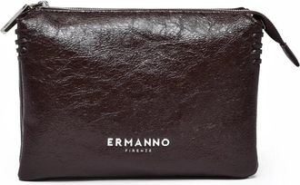Ermanno Scervino Vivian Shoulder Bag in Textured Polyurethane with Adjustable Strap