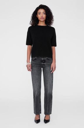 Anine Bing Jackson Sweater in Black at Nordstrom, Size X-Small