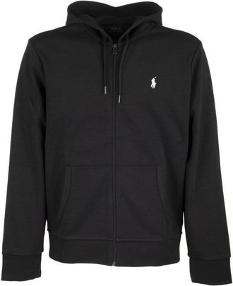 Polo Ralph Lauren Double-Knitted Full-Zip Hoodie With Signature Embroidery