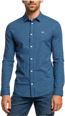 Tommy Hilfiger Casual Shirts - Heren - Casual Overhemden - Groen - 2XL - Overhemden