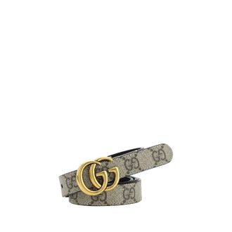 Gucci Dames, Accessoires, Grijs, Maat: 90 CM Katoen