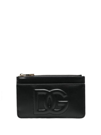 Dolce & Gabbana Zip Wallet With Dg Logo