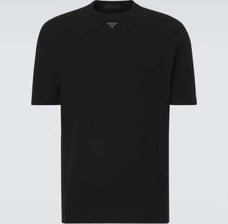 Prada Logo cotton T-shirt