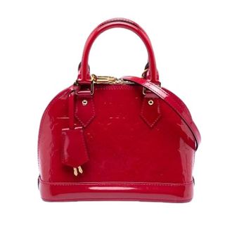 Louis Vuitton Pre-owned Handbags, female, Red, Size: ONE SIZE Pre-owned Alma BB