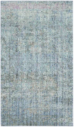 Safavieh Alfombra poli&eacute;ster blu/multicolore 122 x 183 cm