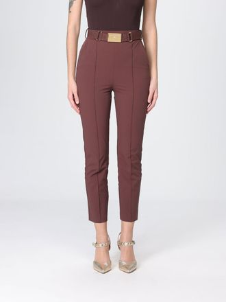 Elisabetta Franchi Pantaloni cropped Elisabetta Franchi in cr&ecirc;pe
