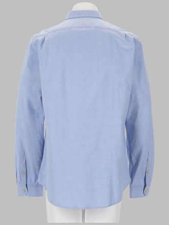 Paul Smith Zebra-Patch Organic Cotton Shirt - Blue