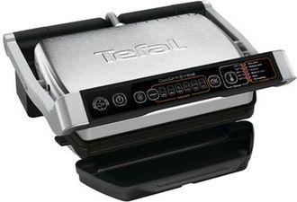 T-fal Gc706d34 Grill El&eacute;ctrico Negro Acero Inoxidable