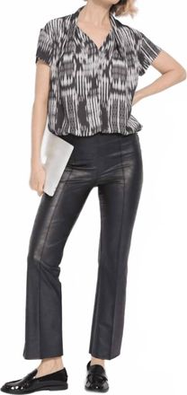 Lyssé Katya Sleeve Top In Textural Harmony