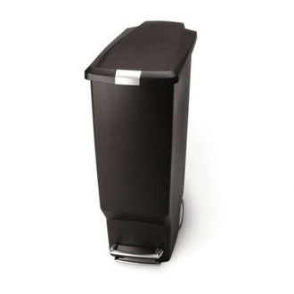 Simplehuman Cubos De Basura - Cubo De Basura Slim 40 L, Negro Cw1361