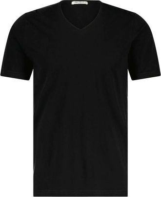 Stefan Brandt Klassiek V-hals T-shirt - Heren - T-shirts - Zwart - XL - Katoen - Tops