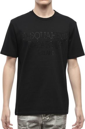 Dsquared2 Black Regular Logo T-Shirt