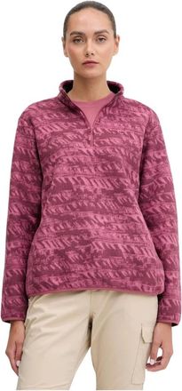 Jack Wolfskin Big Sky HZ - Dames - Fleece jassen - Roze - L - Wol - Fitness