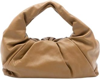 Bottega Veneta Pre-owned Shoulder Bags, female, Brown, Size: ONE SIZE Pre-owned Shoulder Pouch Bag