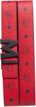 MCM Claus Reversible Cut-to-Size Belt in Candy Red at Nordstrom Rack