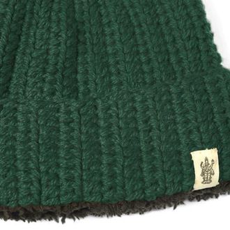 Nirvanna Designs Chunky Hat in Green at Nordstrom