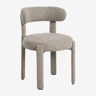 Sklum Pack De 2 Sillas De Comedor Tapizadas Y En Hierro Jolie Sklum