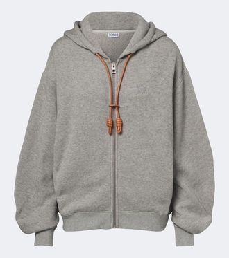 Loewe Sudadera con capucha Flamenco de algod&oacute;n y cachemir