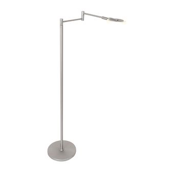 Steinhauer Steinhauer - L&aacute;mpara De Pie - Turound - Acero - Vidrio Metal