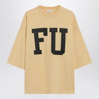 Fear of God Yellow Oversized Fu T-Shirt