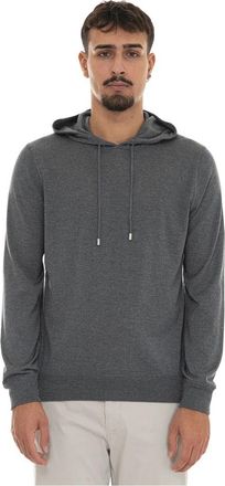 Gran Sasso Felpa con cappuccio - - Sweatshirts & Hoodies - Uomo - Grigio - L