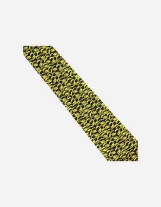 Dunhill Mens Dunhill Tie - Yellow - Size: ONE size