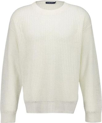 Frescobol Carioca Truien & Vesten, Heren, Wit, S, Linnen, Jardim Linen Sweater