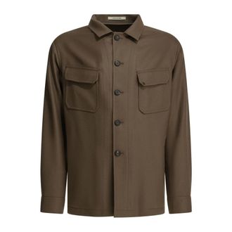 Tagliatore Calvin Jacket - - Jackets - Uomo - Marrone - XL
