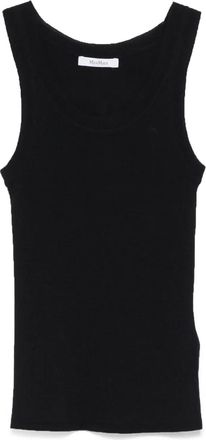 Max Mara Eliadi tank top - women - Virgin Wool - S - Black