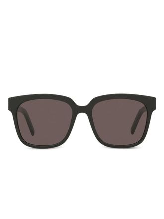 Saint Laurent Eyewear SL M40 zonnebril met rechthoekig montuur - Zwart