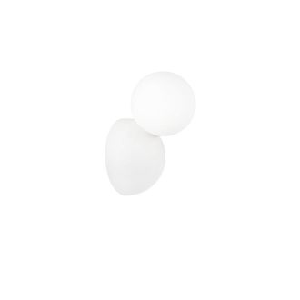 Luce-Ambiente-Design Kiss Applique in White Plaster and Acrylic