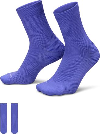 Nike Unisex Running Lightweight Micro Crew Socks (1 Pair) in Blue | IB6114-570