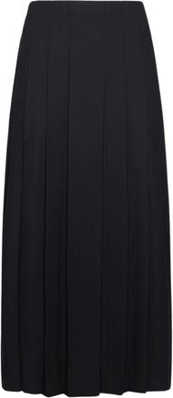 Elena Miro Gonna a pieghe - Skirts - Mujer - Negro - M