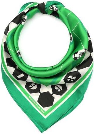 Kate Spade New York soccer silk square scarf in Fern Moss at Nordstrom Rack