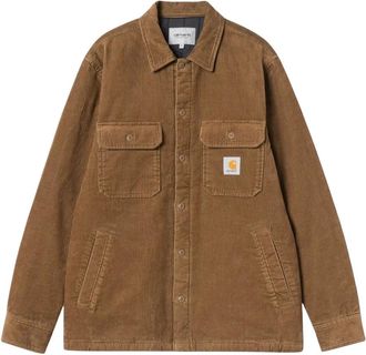 Carhartt Work in Progress Hombre, Chaquetas, Marr&oacute;n, Talla: L