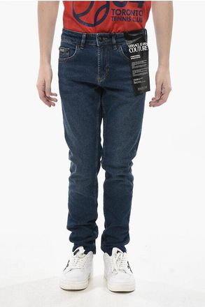 Versace JEANS COUTURE Skinny Fit Jeans with Dark Wash 14cm size 30
