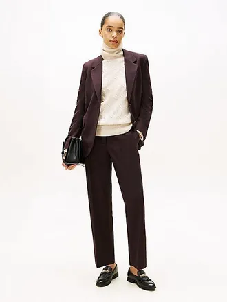 Tommy Hilfiger Timeless Slim Straight Leg Ankle Trousers