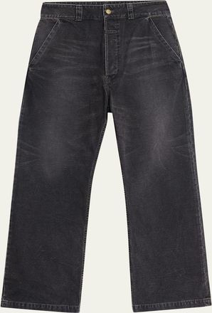 Fear of God Mens Canvas Straight-Leg Utility Pants