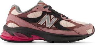 New Balance Unisex 2010 in Rosa/Viola, Pelle, Taglia 37.5