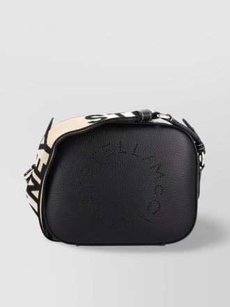 Stella McCartney stella logo mini faux leather crossbody bag