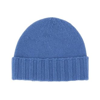 Drumohr Accessories, male, Blue, ONE SIZE, Cashmere Beanie