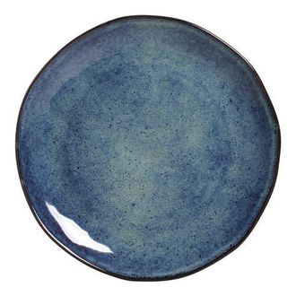 Porto Brasil Dinner Plate Set of 6 in Denim at Nordstrom